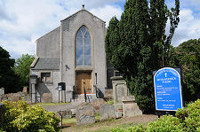 Graveyard and Church