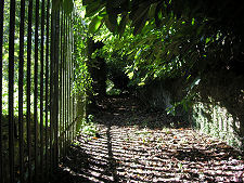"Gardens" to the North of the House