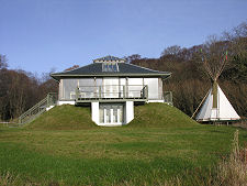 House Overlooking Pier