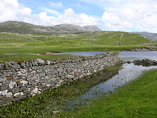 Wall Across Peninsula Neck