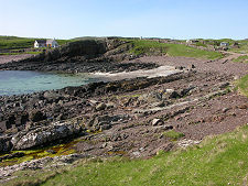 Rocky Bay West of Salmon Bothy