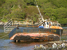 Fishing Boat in Loch Nedd