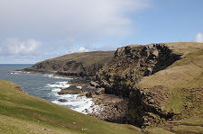 Cliffs North-West of Lighthouse