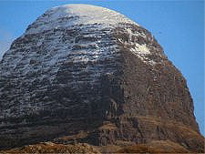 Close-up of that Improbable Summit