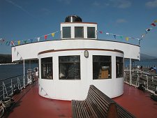 Wheelhouse from the Foredeck