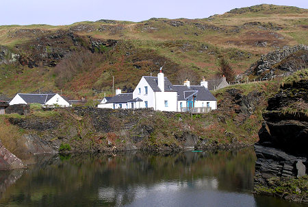 Houses and Quarry: The House in the Foreground of the Header Picture Taken from the South of the Quarry