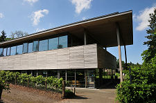 Approaching the Visitor Centre