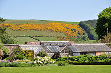 Distant View of Greenhouses