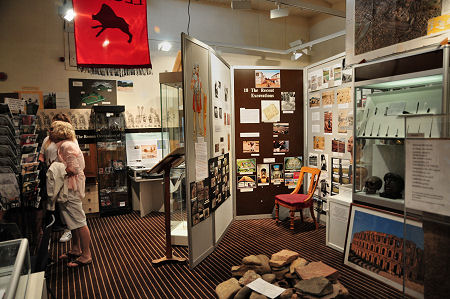 Inside the Trimontium Museum