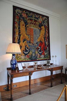 Tapestry in the Dining Room