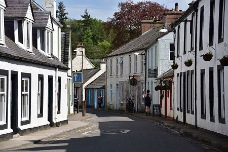 Moniaive High Street, Looking East