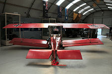 Biplane Painted in WWI Scheme