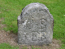 Initialled Gravestone