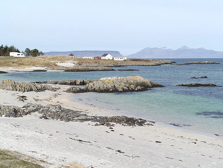 Portnaluchaig, plus Rum and Eigg