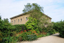 Belsay Hall from the Magnolia Terrace