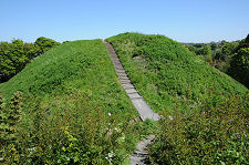 Ha' Hill from the Ridge to the West