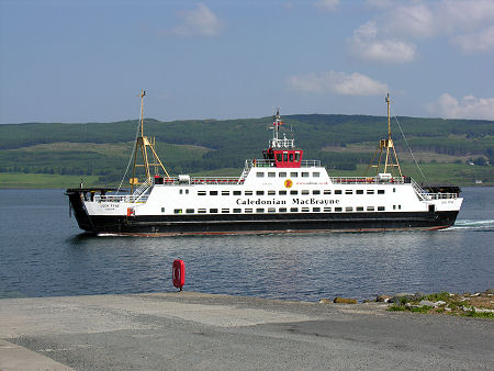 The MV Loch Fyne Approaching Fishnish on Mull