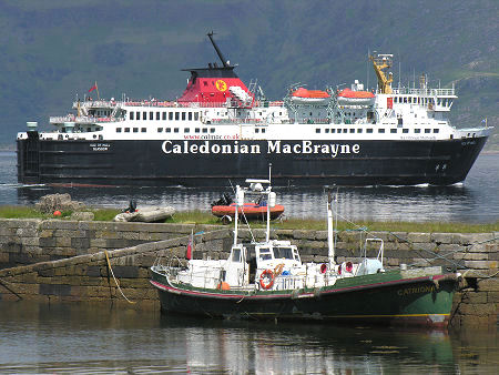 MV Isle of Mull Leaving Craignure