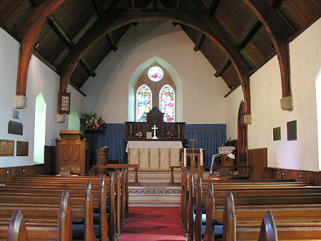 Interior of the Church, Looking East