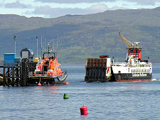 Kilchoan Ferry Leaving Tobermory