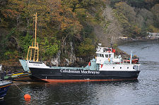 Winter Ferry, MV Raasay at Tobermory