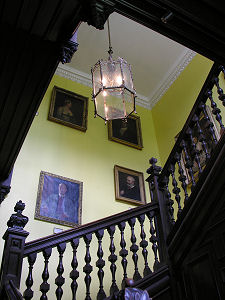 Family Portraits on the Staircase