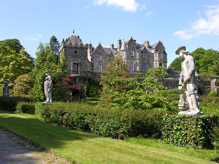 Torosay Castle Seen from the Statue Walk