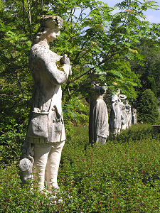Statues in the Statue Walk