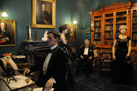 Hogmanay Ball Costumes in the Library