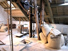 Sack Hoist in Loft