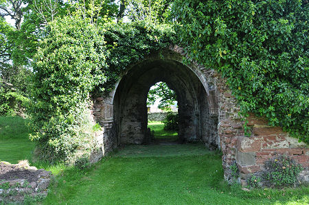 The Slype Between the Chapter House and the South Transept