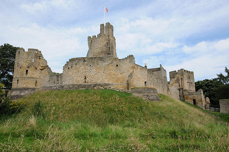 Prudhoe Castle from the South-West