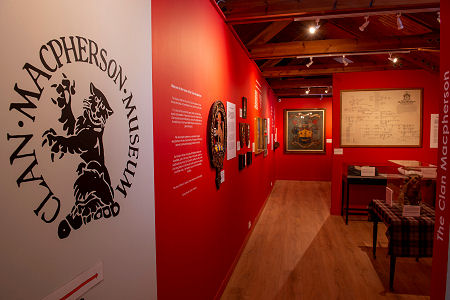Interior of the Clan Macpherson Museum