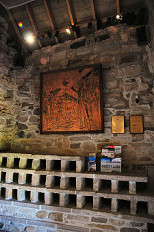 Interior of the Doocot