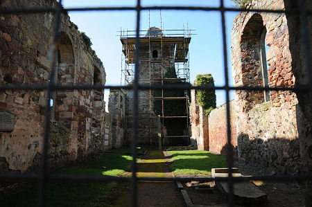 Interior View, Seen through the Grill Across the Entrance