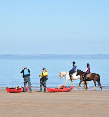 Riders and Canoeists