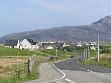 Lochmaddy from the West
