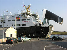 MV Hebrides Arrives at Lochmaddy