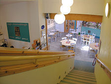 Stairs from the Upper Gallery