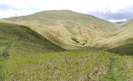 King's Seat Hill from the Glen of Sorrow