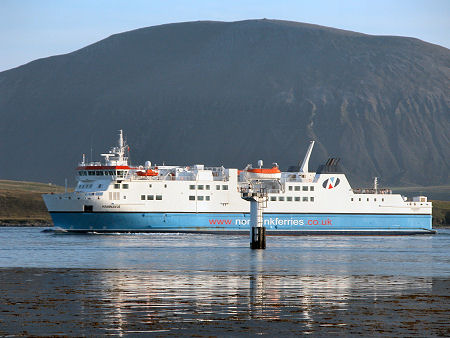 Hamnavoe Approaching Stromness in 2004