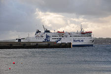 Hamnavoe Arriving at Scrabster