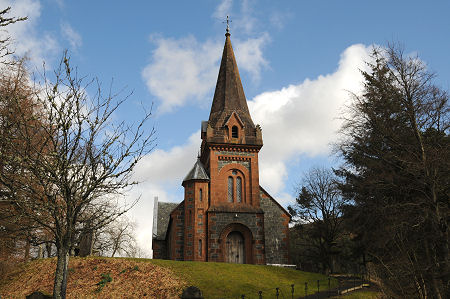 Tweedsmuir Kirk from the West