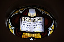 Circular Stained Glass Window