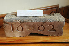 1662 Datestone from Earlier Church