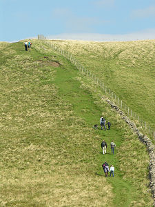 Final Climb to the Shoulder of the Summit