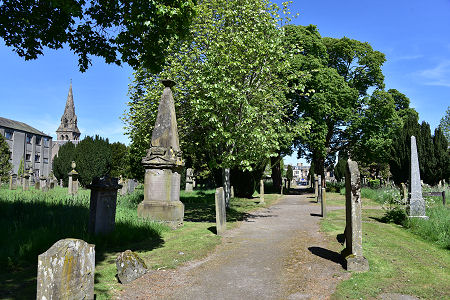 Looking North along the Central Path