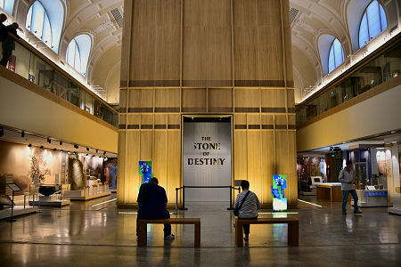 Museum Interior and Stone of Destiny Enclosure