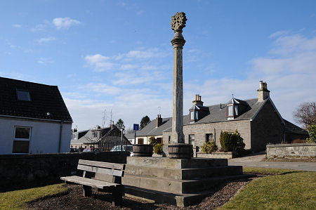 Scone's Mercat Cross in Cross Street