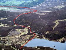 Inward Path Seen from Summit